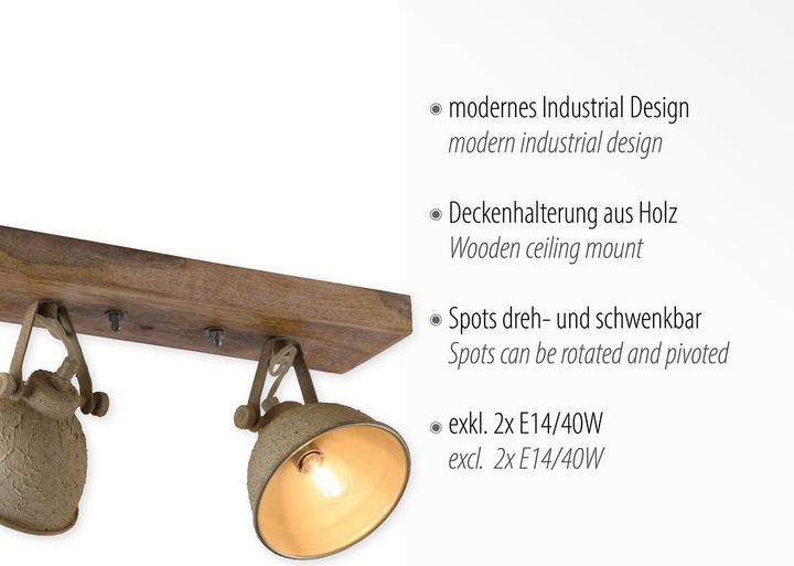Produktbild Leuchten Direkt Samia (80 lm, E14)