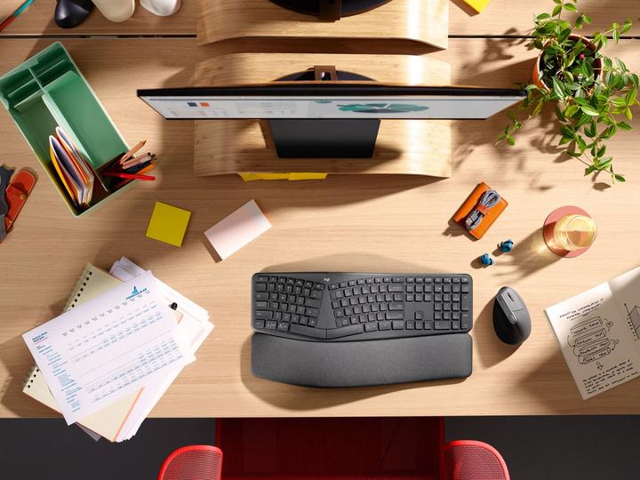Image du produit Logitech Ergo K860 for Business (DE, Sans fil)