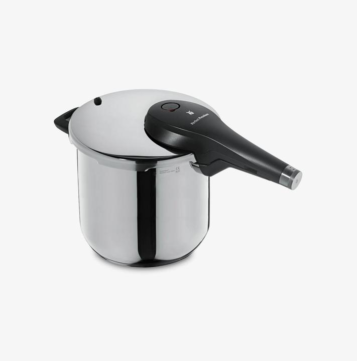 Produktbild WMF Schnellkochtopf 3tlg 4,5+3,0l Dampfkochtopf Perfect Premium Induktion (22 cm, Dampfkochtopf, Edelstahl)
