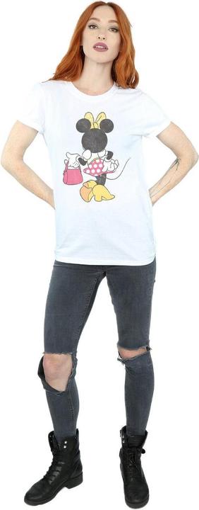 Immagine prodotto Disney Minnie Mouse Back Pose Maglietta Ampia Donna (XXL)