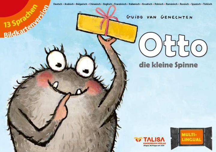 Produktbild Otto - die kleine Spinne, Bildkartenversion (Arabisch, Bulgarisch, Guido van Genechten, Aylin Keller, 2021)