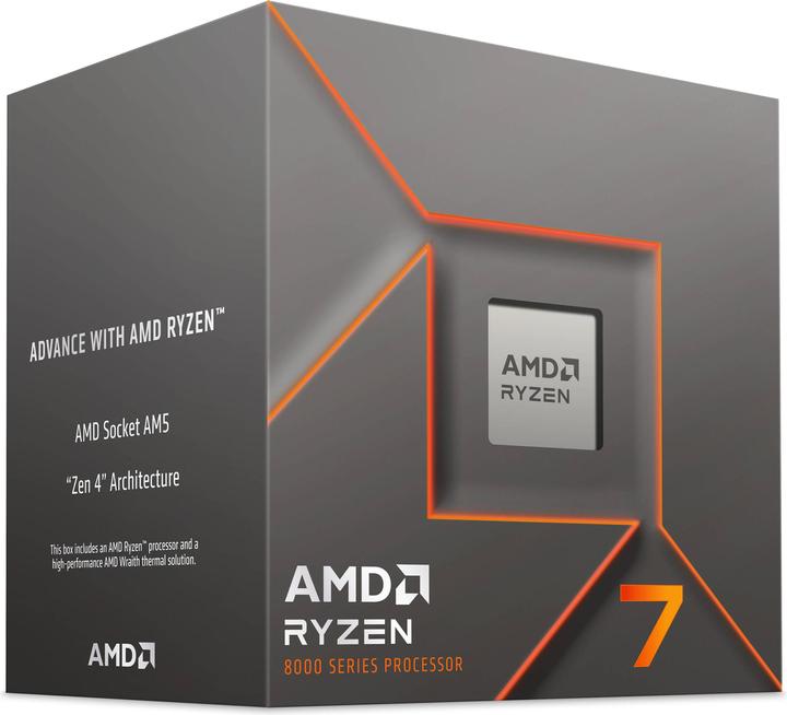 Immagine prodotto AMD Ryzen 7 8700F (AM5, 4.10 GHz, 8 -Core)