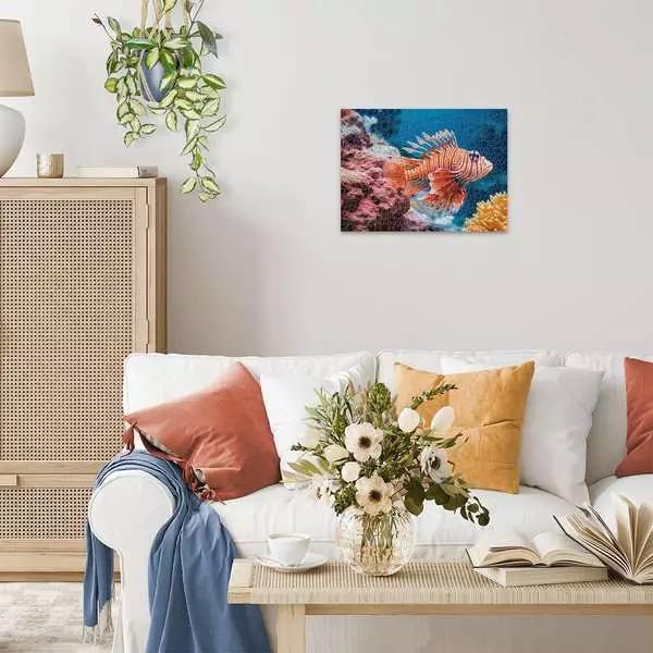 Image du produit Ravensburger Puzzle 12001334, Colorful Animals - Poisson lion - 500 pièces Puzzle pour adultes (500 pièces)