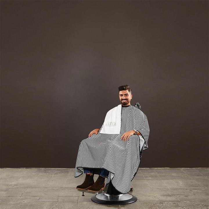 Actual product image Trend-Design Mens Barber Cape Barber Cape