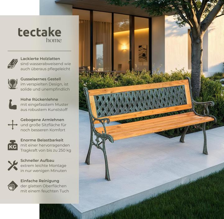 Image du produit tectake Banc de Jardin