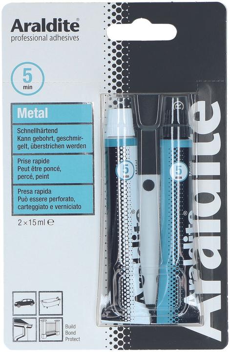 Produktbild Araldite Metal Kleber, Tube (70 g, 30 ml)