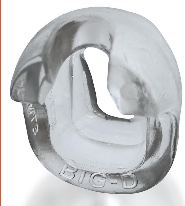 Produktbild Oxballs Big-D Shaft Grip Cockring Clear (4 cm)