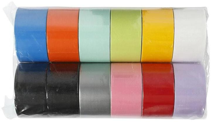 Produktbild Creativ Company Gewebeband Duct Tape 48 mm x 5 m, Mehrfarbig (48 mm)