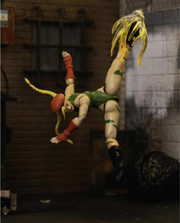 Actual product image Jada Street Fighter II Cammy 6" Figure