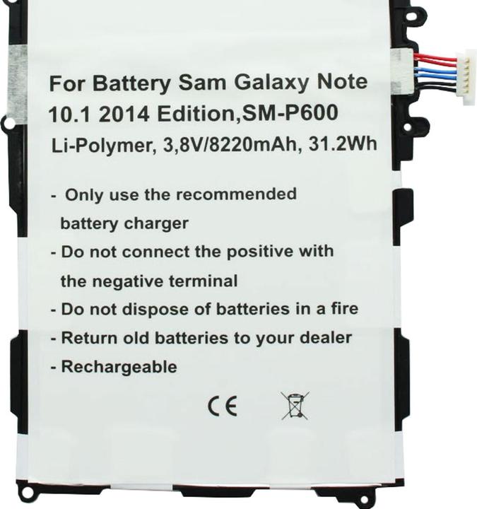 Produktbild Samsung Akku Galaxy Note 10.1 2014 Edition SM-P600 Akku T8220E