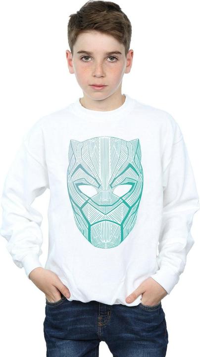 Immagine prodotto Black Panther Tribal Mask Felpa Ragazzi (116)