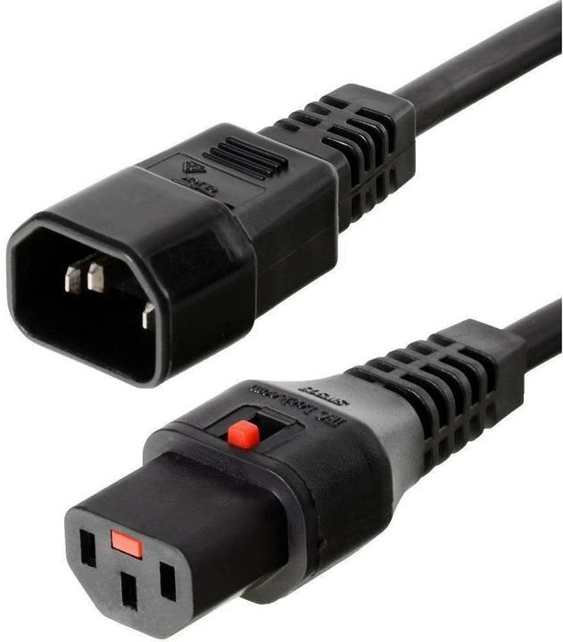 Actual product image Iec Lock C13 - C14 (2 m, C14, C13)