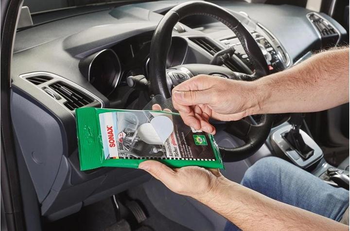 Image du produit Sonax Chiffons d'entretien pour plastique "brillant", sachet de 10 pces