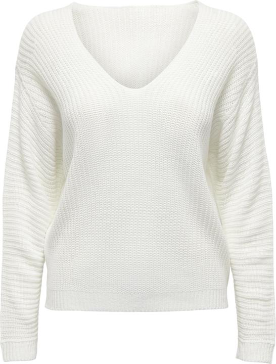 JdY V-Ausschnitt Strickpullover