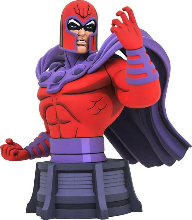 Immagine prodotto Diamond Select Toys Figura di Merc Magneto Busto in poliresina 15cm PVC 15cm Diamante Marvel Animato