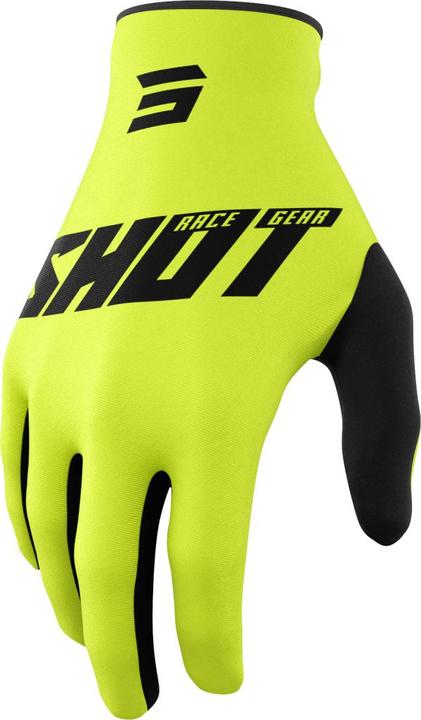 Shot DEVO RAW BURST Handschuhe neon gelb 12 (12)