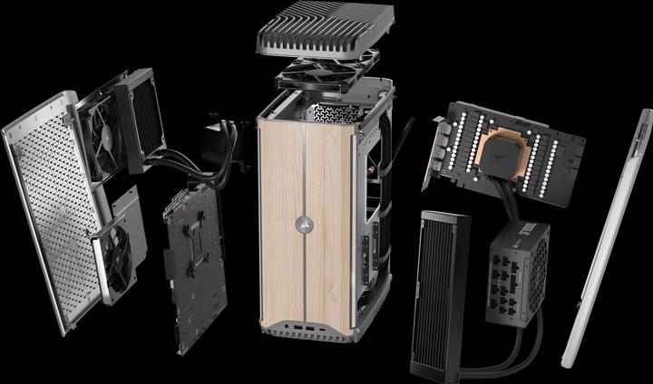 Produktbild Corsair ONE i500 (Intel Core i9-14900K, 32 GB, 2000 GB, GeForce RTX 4080)