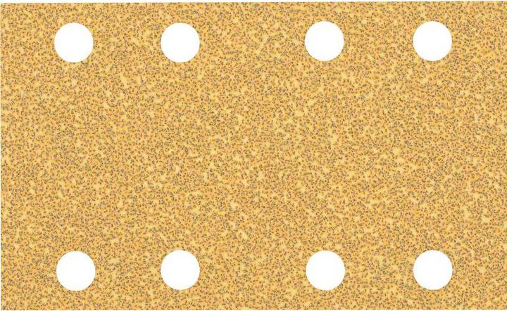 Immagine prodotto Bosch Professional Zubehör 2608901660 Carta abrasiva per levigatrice orbitale grana 40 L x L 133 mm 80 50 (G40)