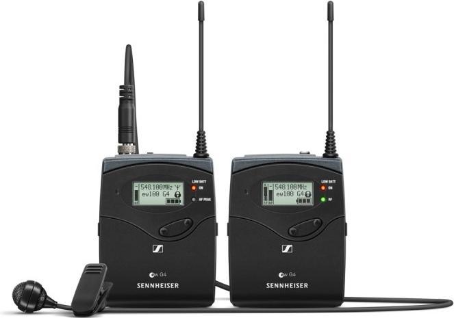 Produktbild Sennheiser EW 122-P G4 B Funksystem ME 4 Lavalier