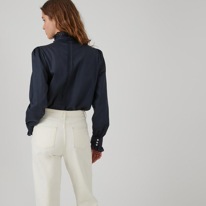 Image du produit La Redoute Collections Blouse Signature de style victorien (42)