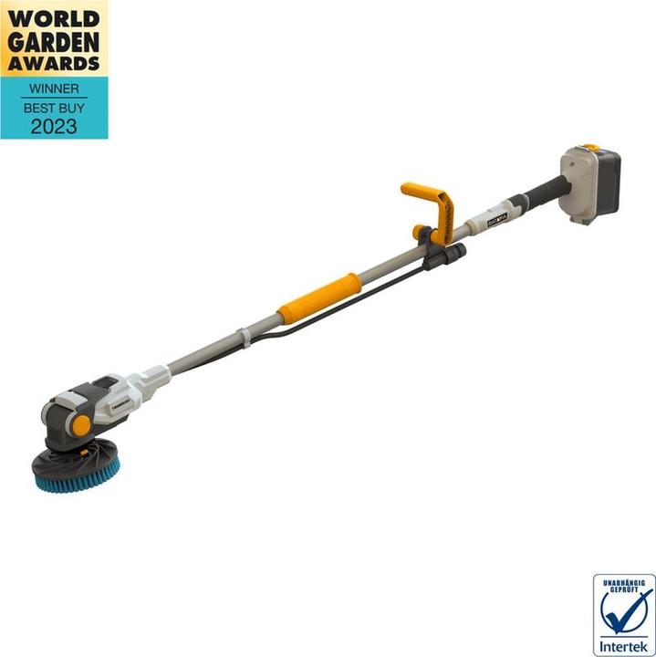 Batavia Accu 18v Reinigingsborstel Twin Brushâ® - incl. 4.0 Ah Li -ion Accu / 2.4a