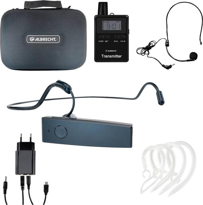 Actual product image Albrecht ATR 430 Tectalk Training Sports Set (0.30 km)