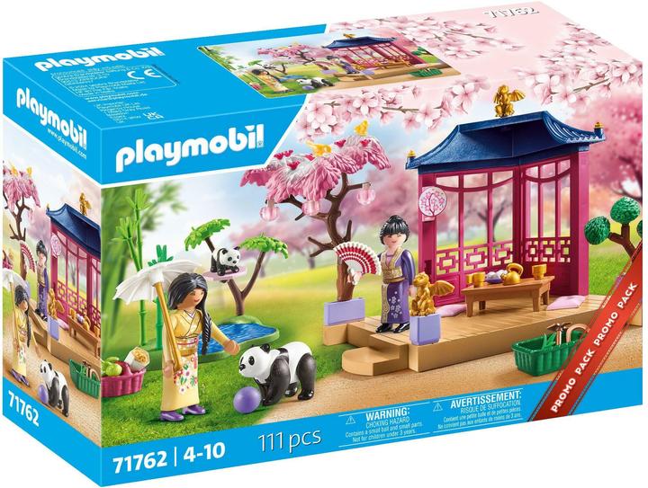 Immagine prodotto Playmobil 71762 Giardino asiatico con panda che si nutre (71762)