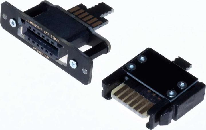 Unilight kabelsteckverbindung cable mit 3 primäre o und 6 freie pole für lichter, fahrwerk