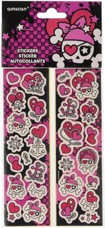 Actual product image Amscan Pirate Stickers Set