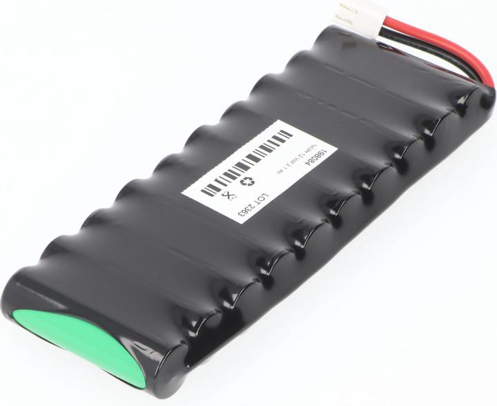Actual product image XCell Akku passend für Roto WDT-S RT2-SF G2/G3/G4 NiMH, 12V, 2200mAh, 26,4Wh, F1-10 AA, GPRHC212B206 (12 V, 2200 mAh)