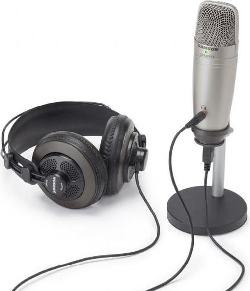Produktbild Samson C01U Pro Podcast Set mit Mikrofon-Stativ