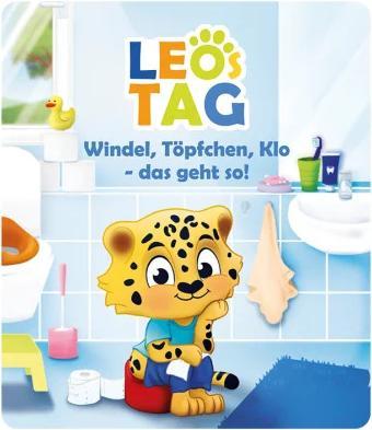 Actual product image Tonies Leo's day - nappy, potty, loo - it goes like this! (German)