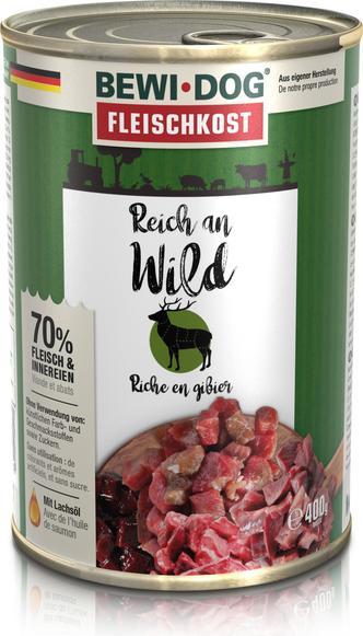 Immagine prodotto Bewi dog Cibo umido per cani (Adulto, 400 g)