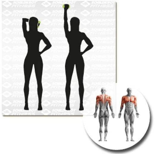 Actual product image Schildkröt Vinyl dumbbell set (2 x 3 kg)