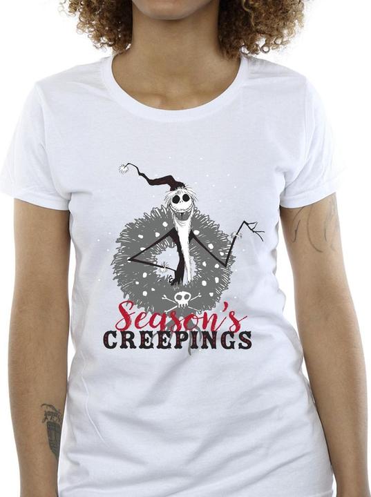 Produktbild Disney The Nightmare Before Christmas Seasons Creepings Wreath TShirt (XXL)