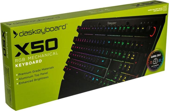 Produktbild Das Keyboard X50Q, DE Layout, soft tactile Omron (DE, Kabelgebunden)