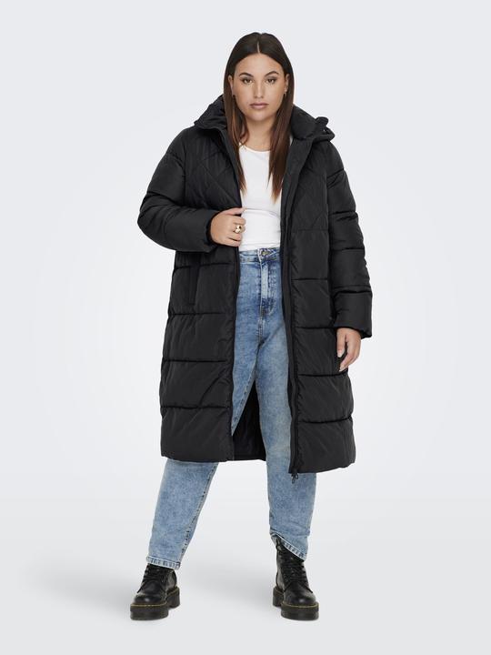 Actual product image Only Curvy Quilted Hooded Coat (44)