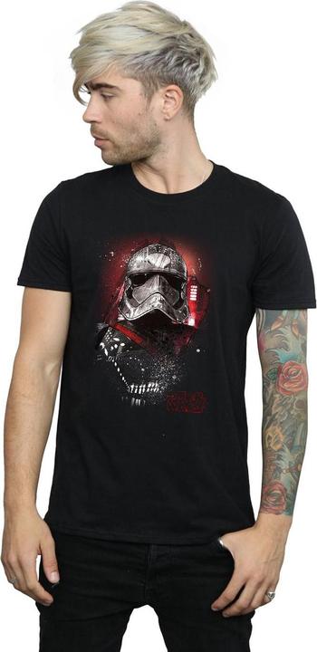 Actual product image Star Wars Mens The Last Jedi Captain Phasma Brushed T-Shirt (XL)