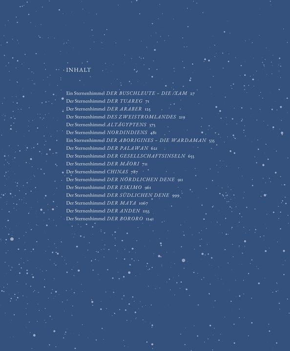 Actual product image Atlas der Sternenhimmel und Schöpfungsmythen der Menschheit (German, Raoul Scrap, 2024)