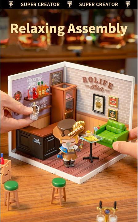Image du produit Robotime Leisurely Cheers Bar