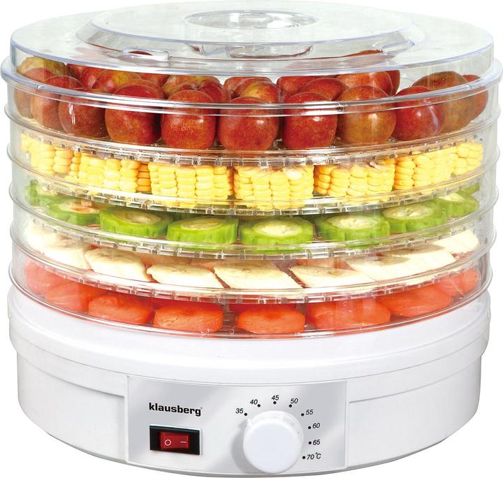 Actual product image Klausberg FOOD, MUSHROOM AND FRUIT DRYER 350W KB-7567