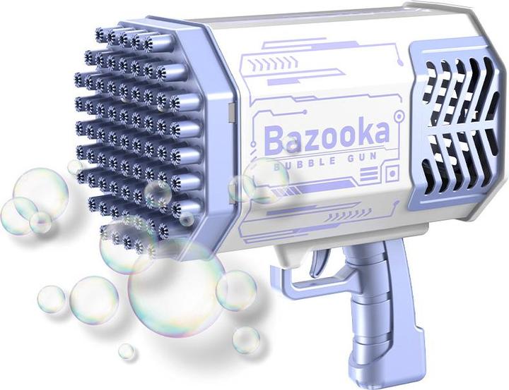 Actual product image VR Shinecon LED Bubble Bazooka 69 holes- Bubble Gun model