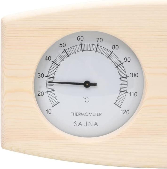 Actual product image VidaXL 2-in-1 sauna hygrothermograph and hourglass