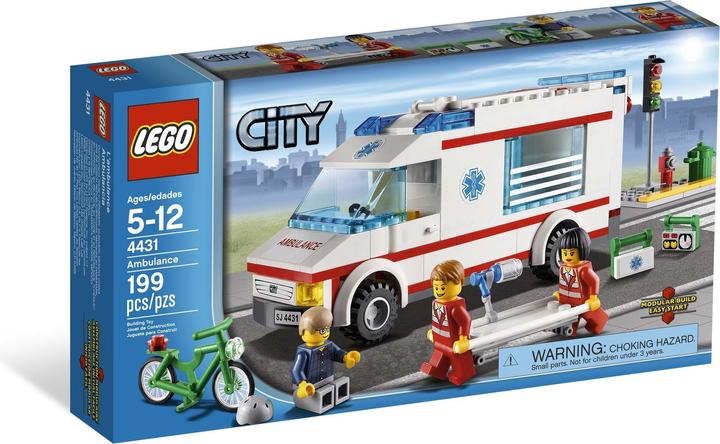 LEGO City Krankenwagen (4431, LEGO City)