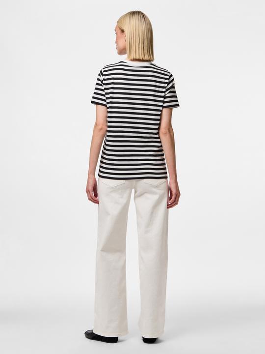Actual product image Pieces Pcria Ss Tee Stripes Noos Bc (XXL)