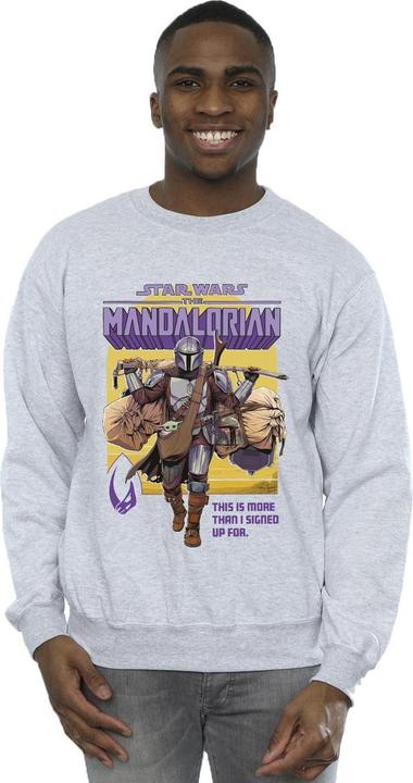 Produktbild Star Wars The Mandalorian More Than I Signed Up For Sweatshirt (4XL)