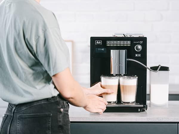 Produktbild Melitta Ekspres ciśnieniowy CI PURE BLACK E970-003