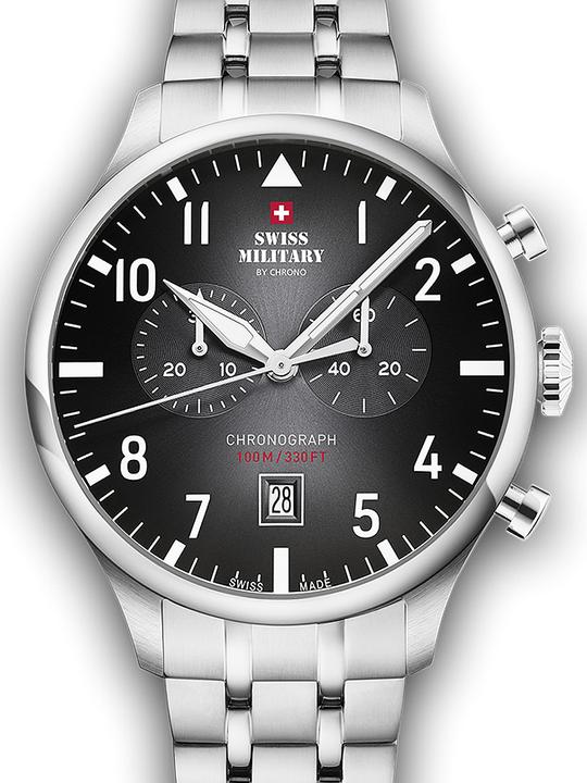 Actual product image Swiss Military SM34098.01 (Chronograph, 43 mm)