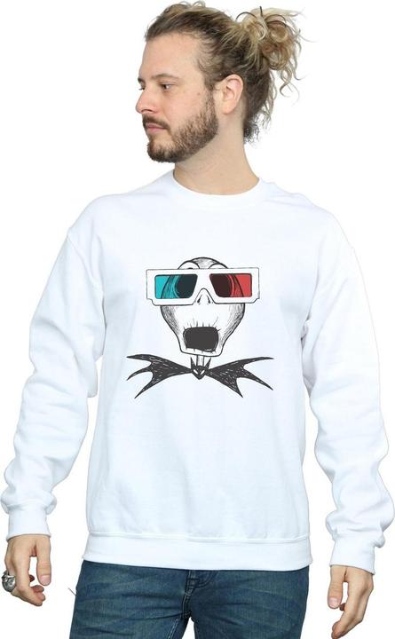 Image du produit Disney - Sweat NIGHTMARE BEFORE CHRISTMAS JACK SKELLINGTON 3D GLASSES - Homme (XL)
