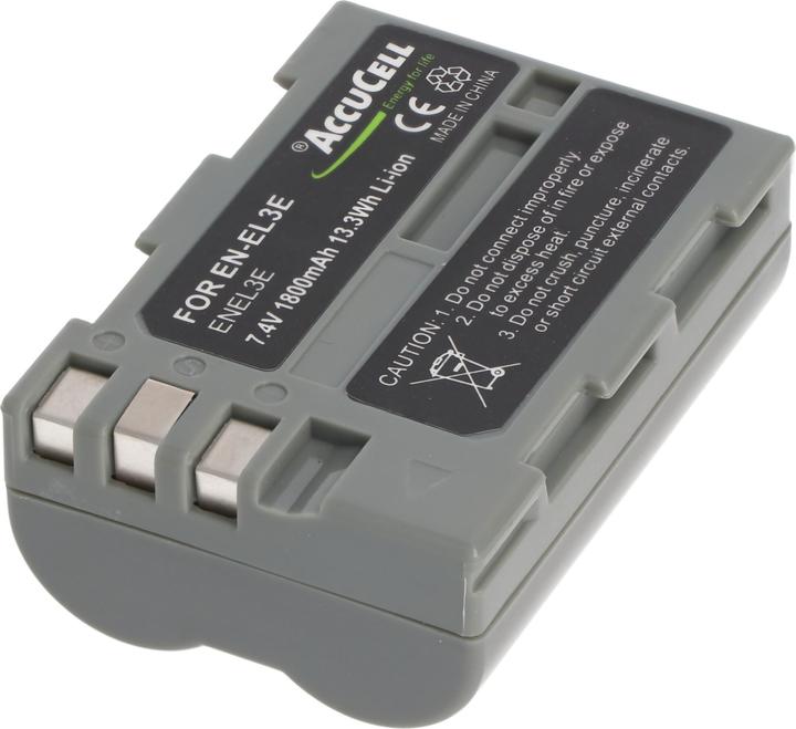 Image du produit AccuCell Batterie adaptée au Nikon D80 (Batterie)